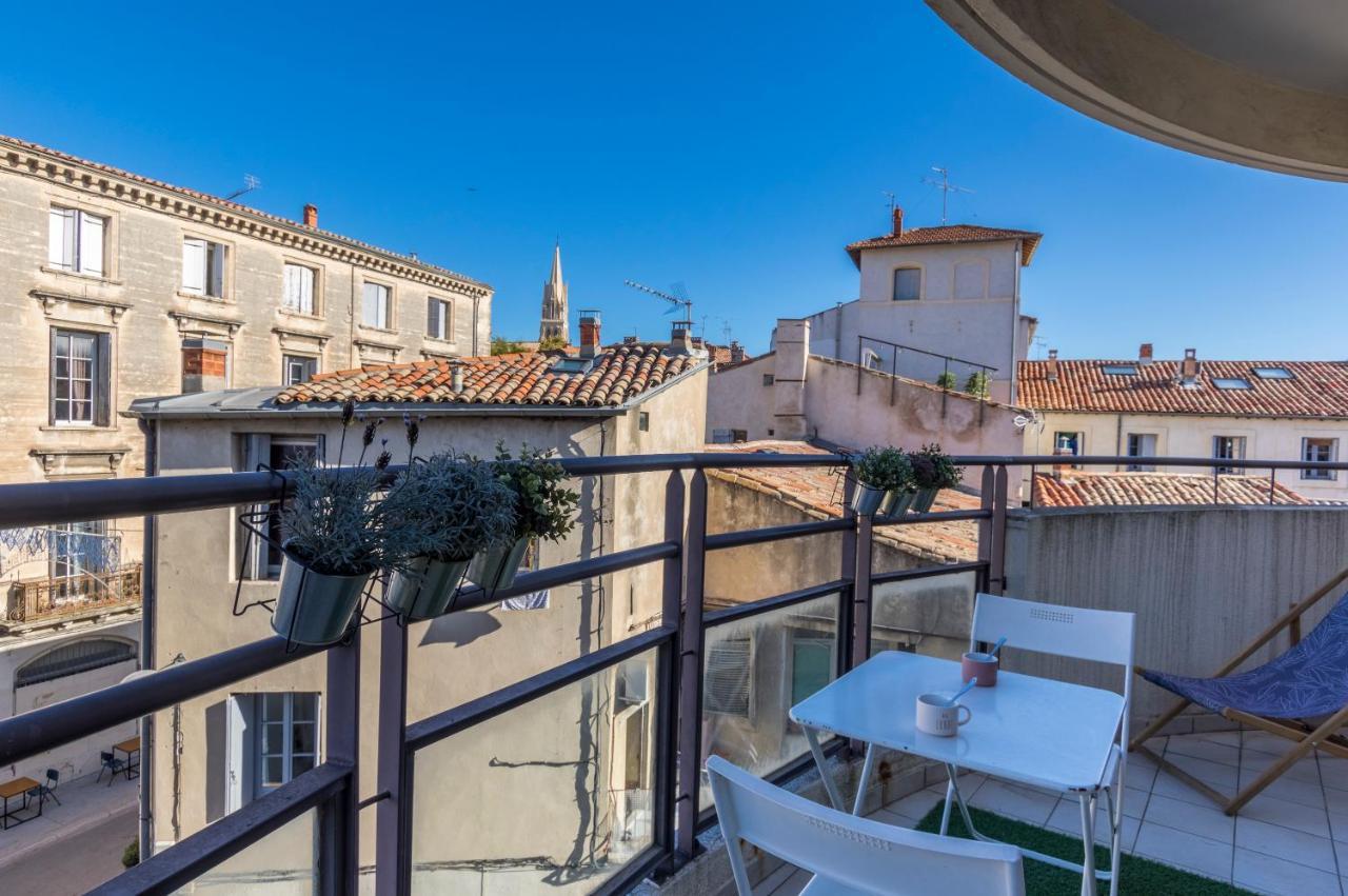 Terrasse en ville - Premiere conciergerie Montpellier Extérieur photo