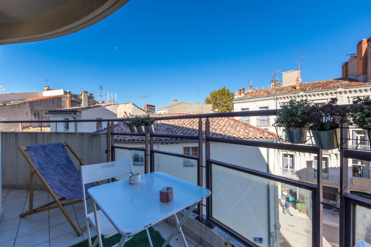 Terrasse en ville - Premiere conciergerie Montpellier Extérieur photo